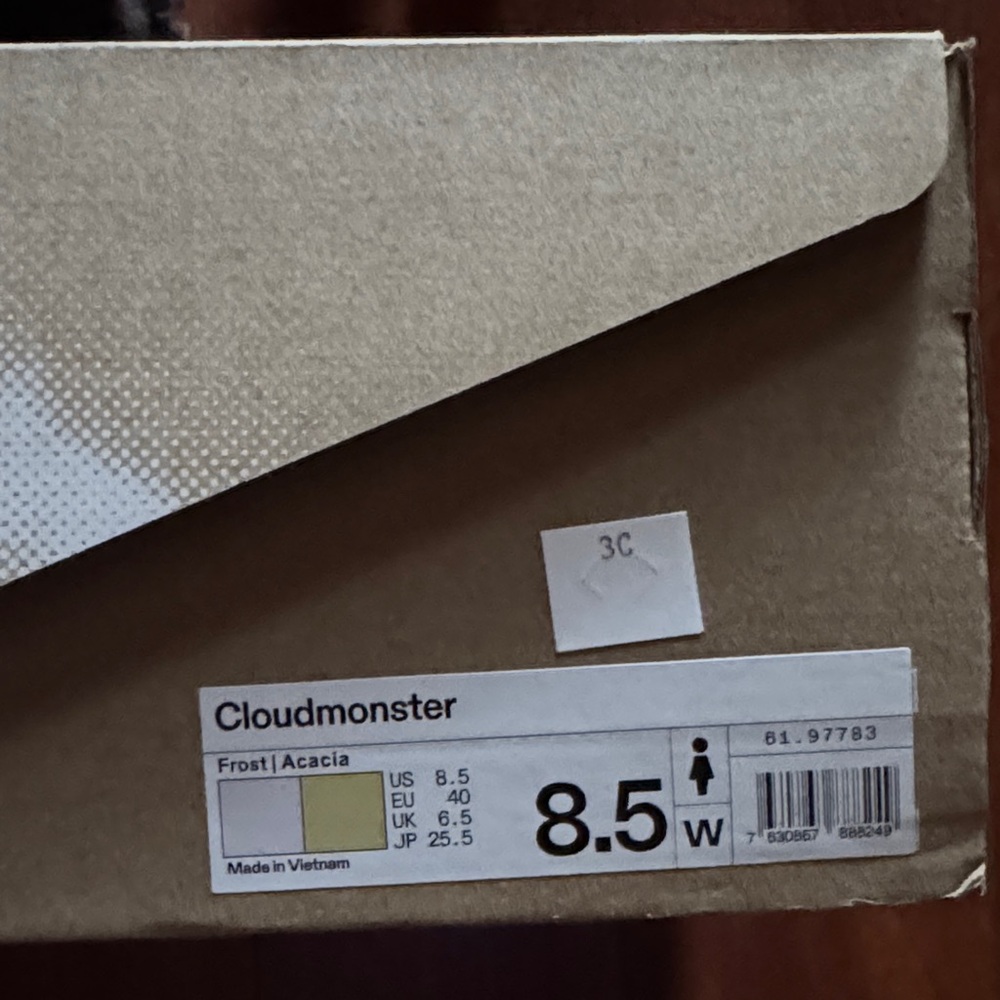 Cloudmonster Women's Athletic Shoes - Frost Acacia